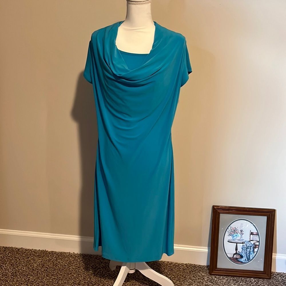 Size XL Blue New Direction Dress - Work/Career